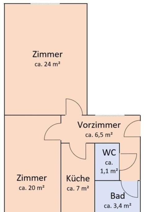 Modern And Light 2-Room Apartment Wien Ngoại thất bức ảnh